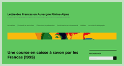 Desktop Screenshot of lettre.lesfrancas.net