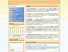 Tablet Screenshot of 42.lesfrancas.net